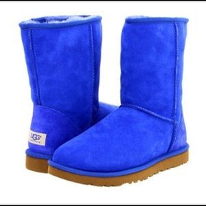 Blue UGG boots